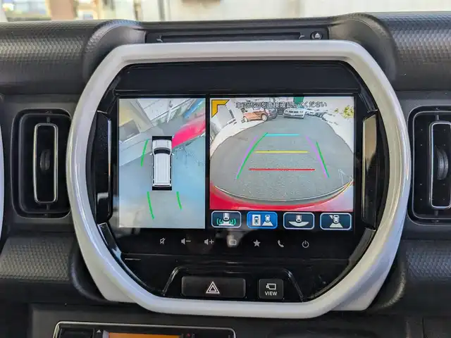 スズキ ハスラー HYBRID X 埼玉県 2023(令5)年 2.5万km フェニックスレッドパール/ガンメタリック2トーンルーフ アイドリングストップ/純正ナビ(フルセグTV/Bluetooth/CD/DVD再生機能）/純正AW15インチ/純正HIDヘッドライト/純正フォグランプ/クルーズコントロール（追従走行機能有）/レーンキープアシスト/車線逸脱防止機能/衝突被害軽減ブレーキ/全周囲カメラ/バックカメラ/D席/N席シートヒーター/USBポート×３