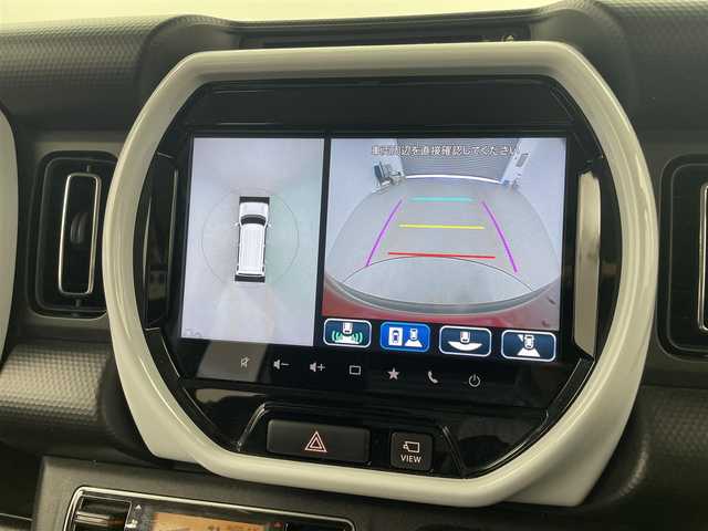 スズキ ハスラー HYBRID X 福井県 2023(令5)年 2.5万km フェニックスレッドパール/ガンメタリック2トーンルーフ 純正9インチナビ/-フルセグTV/-Bluetooth/-CD/-DVD再生機能/全周囲カメラ/バックカメラ/コーナーセンサー/D席/N席シートヒーター/純正AW15インチ/純正HIDヘッドライト/純正フォグランプ/クルーズコントロール（追従走行機能有）/衝突被害軽減ブレーキ/レーンキープアシスト/車線逸脱防止機能/アイドリングストップ/間欠ワイパー/本革巻きステアリング/本革巻きシフトノブ/純正リヤ2スピーカー／フロント2ツイーター/USBポート×3/プレミアムUV&IRカットガラス（D/N席）/IRカット機能付フロントガラス/スペアキーあり