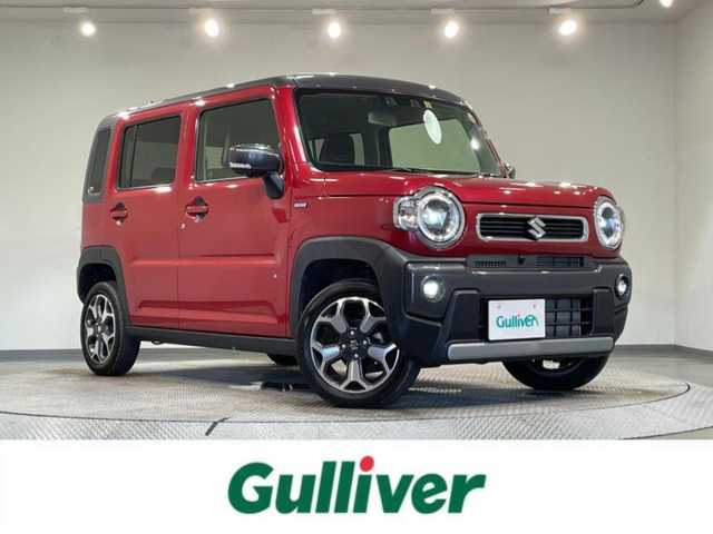 スズキ ハスラー HYBRID X 愛知県 2023(令5)年 2.5万km フェニックスレッドパール/ガンメタリック2トーンルーフ 純正9インチナビ/（Bluetooth/AM/FM/フルセグTV/appleCarplay）/衝突軽減ブレーキ/アランドビューモニター/レーダークルーズコントロール/コーナーセンサー/シートヒーター/2トーンカラー/LEDオートライト/ETC/スマートキー/スペアキー1本/純正15インチAW/プッシュスタートボタン/アイドリングストップ