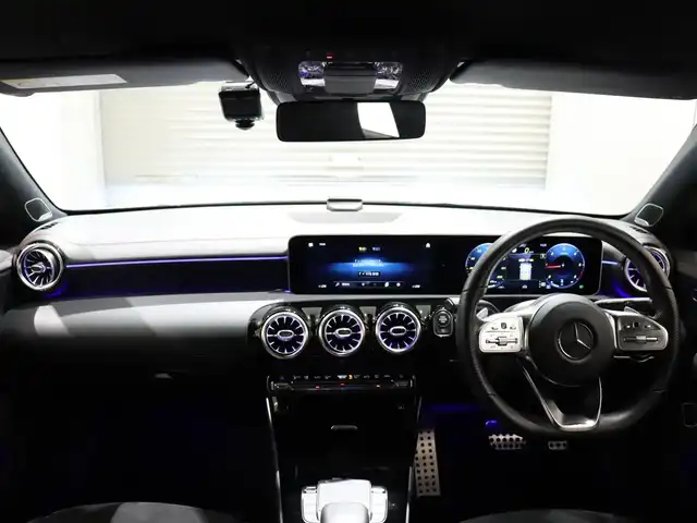 メルセデス・ベンツ ＣＬＡ２００ｄ AMGライン 静岡県 2020(令2)年 4.1万km ポーラホワイト レーダーセーフティパッケージ /パナメリカーナグリル /ルーフラッピング　/ACC LKA BSM /MBUXナビ Bカメラ /TV USB BT /ハーフレザーシートヒーター /マルチビームLEDヘッドライト /自動駐車 /無線充電 /アンビエントライト /フットトランクオープン /360°ドラレコ /ドアミラーカバー /社外Fスポイラー