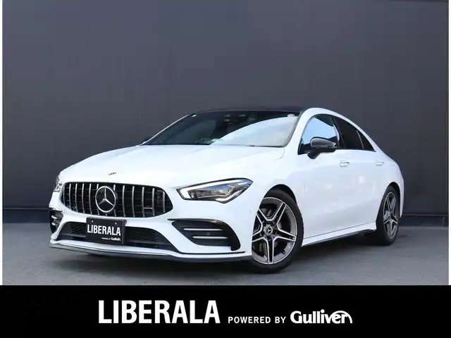 メルセデス・ベンツ ＣＬＡ２００ｄ AMGライン 静岡県 2020(令2)年 4.1万km ポーラホワイト レーダーセーフティパッケージ /パナメリカーナグリル /ルーフラッピング　/ACC LKA BSM /MBUXナビ Bカメラ /TV USB BT /ハーフレザーシートヒーター /マルチビームLEDヘッドライト /自動駐車 /無線充電 /アンビエントライト /フットトランクオープン /360°ドラレコ /ドアミラーカバー /社外Fスポイラー