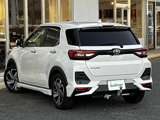 トヨタ ライズ Z 山口県 2020(令2)年 10.8万km シャイニングホワイトパール 純正9インチメモリーナビ＆/パノラミックビューカメラ＆/フルセグTV/モデリスタエアロ/純正フロアマット/純正ドアバイザー/純正LEDヘッドライト/純正フォグ（前後）/純正17インチアルミ/オートライト/フロントシートヒーター/ビルトインETC