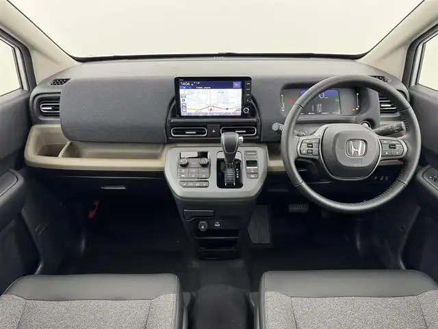 ホンダ フリード ハイブリット e:HEV AIR EX 福岡県 2025(令7)年 0.1千km プラチナホワイトパール 登録済未使用車　/純正９型ナビ/フルセグTV　/バックカメラ　/ホンダセンシング　/レーダークルコン　/コーナーセンサー　/衝突軽減ブレーキ　/レーンキープ　/アクセル踏み間違い防止　/ＢＳＭ　/両側電動スライドドア　/シートヒーター　/ハーフレザーシート　/Wエアコン　/LEDヘッドライト　/純正１５インチアルミホイール