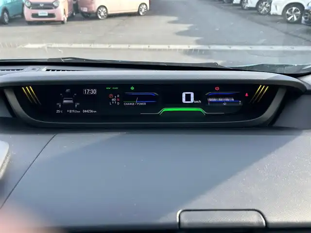 ホンダ フリード＋ ハイブリット G ホンダセンシング 静岡県 2018(平30)年 4.5万km ブルーホライゾンM エンジンスタートボタン/パワーステアリング/パワーウィンドウ/寒冷地仕様/アイドリングストップ/スマートキー/AAC/クルーズコントロール（追従走行：有）/純正ビルトインETC/バックカメラ/純正メモリナビ（BT接続、ワンセグTV、DVD再生機能、CDチェンジャー）/ウォークスルー/布系シート/純正フロアマット/両側パワースライドドア/ABS/横滑り防止装置/レーンキープアシスト/オートライト/キセノンヘッドライト/Wエアバック/衝突軽減システム