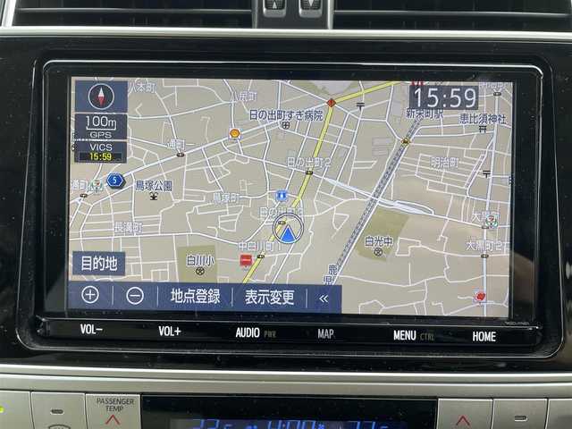 トヨタ ランドクルーザー プラド TX Lパッケージ 福岡県 2020(令2)年 2.7万km ブラック 純正9インチナビ/トヨタセーフティセンス/レザーシート/シートーター、シートクーラー/パワーシート/ビルトインETC/追従式クルコン/サイドバイザー/純正アルミホイール（トヨタ）/電動格納サードシート/オートハイビーム/T-connect /フォグライト/純正フロアマット/BT/HDMI/セカンドスタート