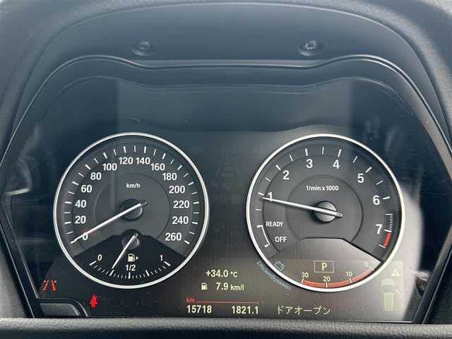 ＢＭＷ ２１８ｉ アクティブツアラー 愛知県 2016(平28)年 1.6万km アルピンホワイトⅢ 純正ナビ/（FM/AM/BT/CD/USB)/プッシュスタート/アイドリングストップ/クリアランスソナー/バックカメラ/パワーバックドア/ETC/LEDヘッドライト/純正16インチAW/スマートキー/スペアキー/フロアマット