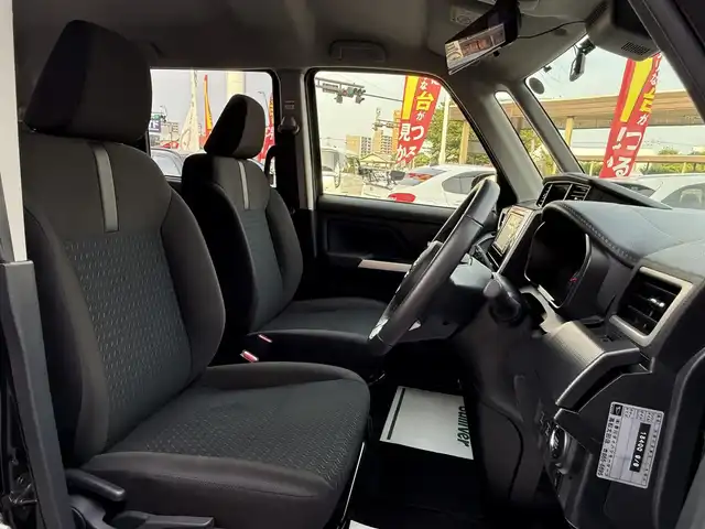 ダイハツ トール カスタムG ターボ 愛知県 2021(令3)年 3.8万km ブラックマイカメタリック 社外SDナビ/ワンセグ/バックカメラ/両側パワースライドドア/純正15インチアルミ/LEDヘッドライト/スマートアシスト/レーダークルーズコントロール/ミラー型レーダー/前後ドライブレコーダー/スマートキー/純正マット/ETC