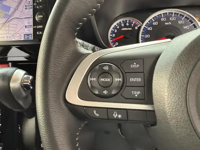ダイハツ トール カスタムG ターボ 愛知県 2021(令3)年 3.8万km ブラックマイカメタリック 社外SDナビ/ワンセグ/バックカメラ/両側パワースライドドア/純正15インチアルミ/LEDヘッドライト/スマートアシスト/レーダークルーズコントロール/ミラー型レーダー/前後ドライブレコーダー/スマートキー/純正マット/ETC