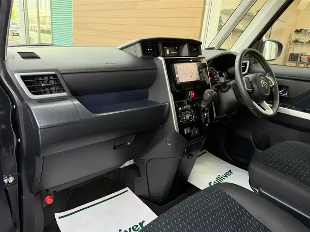 ダイハツ トール カスタムG ターボ 愛知県 2021(令3)年 3.8万km ブラックマイカメタリック 社外SDナビ/ワンセグ/バックカメラ/両側パワースライドドア/純正15インチアルミ/LEDヘッドライト/スマートアシスト/レーダークルーズコントロール/ミラー型レーダー/前後ドライブレコーダー/スマートキー/純正マット/ETC