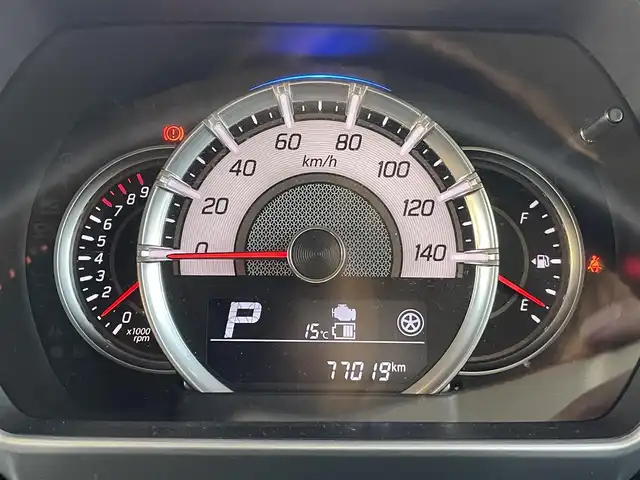 スズキ スペーシア カスタム HYBRID XS 福岡県 2019(平31)年 7.7万km 赤Ⅱ 両側パワースライドドア/社外ナビ/フルセグTV/Bluetooth接続/CD/DVD/全方位カメラ/ETC/運転席シートヒーター/ハーフレザーシート/コーナーセンサー/横滑り防止