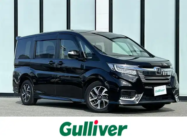ホンダ ステップワゴン スパーダ ホンダセンシング 大阪府 2019(平31)年 4.6万km プレミアムスパークルブラックパール ホンダセンシング　/純正９インチインターナビ　/・フルセグTV/USB/BT/バックカメラ/両側パワースライドドア　/前ドライブレコーダー　/ＥＴＣ　/追従型クルーズコントロール/純正フロアマット　/コーナーセンサー/アイドリングストップ/パーキングアシスト　/ＬＥＤヘッド・フォグ　/スペアキー