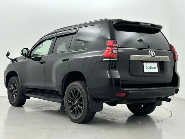 トヨタ ランドクルーザー プラド TX-L 70thアニバーサリーLTD 熊本県 2021(令3)年 2.7万km ブラック ４WD/サンルーフ/ドライブレコーダー　/バックカメラ　/ビルトインＥＴＣ　/アルパインナビ（ＣＤ・ＤＶＤ・フルセグ・ＢＴ）/前後クリアランスソナー　/前席シートヒーター　/前席エアーシート　/前席パワーシート　/トヨタセーフティーセンス/・プリクラッシュセーフティ/・レーンディパーチャーアラート/・アダブティブクルーズコントロール/・オートハイビーム/・ロードサインアシスト/・先行車発進お知らせ機能/社外フロアマット/純正１８インチAW/オートライト/LEDヘッドライト/フォグライト/スマートキー/プッシュスタート/スペアキー1本/保証書/取扱説明書