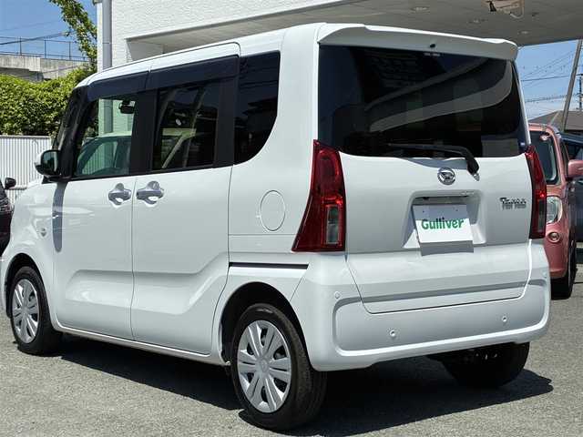 ダイハツ タント X 熊本県 2024(令6)年 1.2万km シャイニングホワイトパール ワンオーナー/純正9インチスマホ連携ディスプレイオーディオ/【フルセグTV/Bluetooth/ラジオ/HDMI】/バックカメラ/前後ドライブレコーダー（DRV-MR770）/片側パワースライドドア/スマートアシスト/衝突警報/レーンキープコントロール/先行車発進お知らせ機能/標識認識機能/ふらつき警報/コーナーセンサー/横滑り防止機能/アイドリングストップ/ブレーキホールド/前席シートヒーター/ETC/LEDヘッドライト/シートバックテーブル/純正フロアマット/純正ドアバイザー/ISOFIX/保証書/取扱説明書