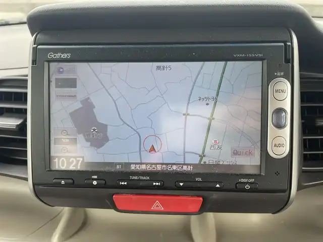 ホンダ Ｎ ＢＯＸ G Lパッケージ 長崎県 2012(平24)年 7.4万km プレミアムディープロッソパール 純正Ｇａｔｈｅｒｓメモリナビゲーション/・ワンセグＴＶ/・FM/AMラジオ/・Bluetooth/・CD/左側パワースライドドア/ETC/プッシュスタート/保証書/取扱説明書