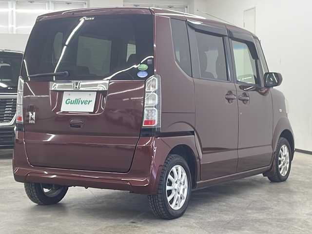 ホンダ Ｎ ＢＯＸ G Lパッケージ 長崎県 2012(平24)年 7.4万km プレミアムディープロッソパール 純正Ｇａｔｈｅｒｓメモリナビゲーション/・ワンセグＴＶ/・FM/AMラジオ/・Bluetooth/・CD/左側パワースライドドア/ETC/プッシュスタート/保証書/取扱説明書