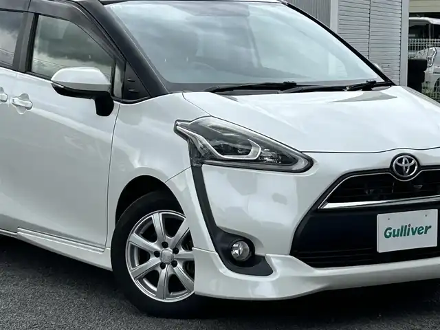 トヨタ シエンタ X 静岡県 2015(平27)年 8万km ホワイトパールクリスタルシャイン ユーザー買取車両/純性HDDナビ(VXM-174VFXi)/[CD/DVD/BT/地デジTV]/純性LEDライト/純性フロアマット/純正16インチAW/バックカメラ/スマートキー/スペアキー×1/エンジンスタートボタン/3列シート/モデリスタエアロパーツ/両側パワースライドドア/ベンチシート/アイドリングストップ