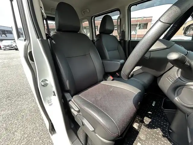 日産 ルークス HWS Gターボ プロパイロットED 福岡県 2024(令6)年 0.4万km プレミアムサンシャインオレンジメタリック/シルキーホワイト ワンオーナー/純正8インチメモリナビ/　（AM/FM/Bluetooth/フルセグTV）/フロント/サイド/バックカメラ/アラウンドビューモニター/インテリジェンスモビリティ/・プロパイロット/・インテリジェントエマージェンシーブレーキ/・前方衝突予測警報/・踏み間違い衝突防止アシスト/・車線逸脱警報/・車線逸脱防止支援システム/・ふらつき警報/・標識検知機能/・先行車発進お知らせ/コーナーセンサー/クリアランスソナー/オートライト/オートドア/純正15インチアルミホイール/黒色レザー調シートカバー/両側パワースライドドア/前方ドライブレコーダー/室内カメラ/純正フロアマット/社外ワイドインナーミラー/ISOFIX/プッシュスタート/ドアバイザー/電格ウインカーミラー/電源ソケット×1/スペアキー×1 /保証書/取扱説明書