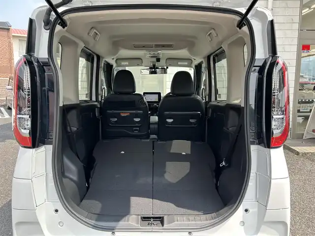 日産 ルークス HWS Gターボ プロパイロットED 福岡県 2024(令6)年 0.4万km プレミアムサンシャインオレンジメタリック/シルキーホワイト ワンオーナー/純正8インチメモリナビ/　（AM/FM/Bluetooth/フルセグTV）/フロント/サイド/バックカメラ/アラウンドビューモニター/インテリジェンスモビリティ/・プロパイロット/・インテリジェントエマージェンシーブレーキ/・前方衝突予測警報/・踏み間違い衝突防止アシスト/・車線逸脱警報/・車線逸脱防止支援システム/・ふらつき警報/・標識検知機能/・先行車発進お知らせ/コーナーセンサー/クリアランスソナー/オートライト/オートドア/純正15インチアルミホイール/黒色レザー調シートカバー/両側パワースライドドア/前方ドライブレコーダー/室内カメラ/純正フロアマット/社外ワイドインナーミラー/ISOFIX/プッシュスタート/ドアバイザー/電格ウインカーミラー/電源ソケット×1/スペアキー×1 /保証書/取扱説明書