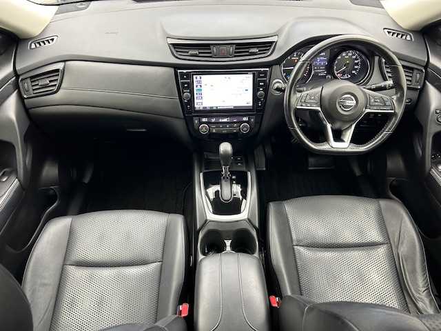 日産 エクストレイル ハイブリッド 20Xi 宮城県 2018(平30)年 8.8万km ダイヤモンドブラック 4WD//純正SDナビ MM518D-L/（CD/DVD/フルセグTV）//アラウンドビューモニター//プロパイロット//エマージェンシーブレーキ//横滑り防止装置//レーンキープアシスト//衝突軽減システム//インテリジェントルームミラー//パワーバックドア//カプロンシート//ETC//LEDヘッドライト//フォグランプ//純正17インチアルミホイール//スマートキー//取扱説明書