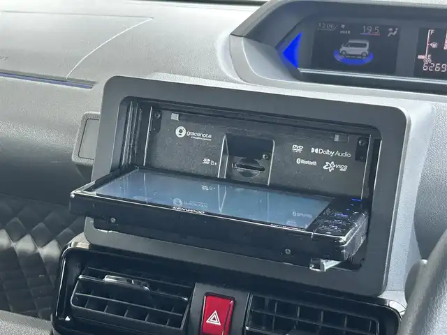 ダイハツ タント カスタム X セレクション 静岡県 2020(令2)年 6.3万km レーザーブルークリスタルシャイン スマートアシスト/ケンウッドナビ/ＢＴオーディオ/ＤＶＤ再/ＳＤ/フルセグＴＶ/ドラレコ/ＥＴＣ/ハーフレザー/シートヒーター/両側電動スライドドア/プッシュスタート/LEDヘッドライト/純正１４ＡＷ