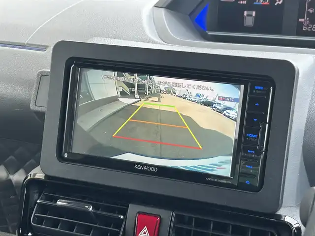 ダイハツ タント カスタム X セレクション 静岡県 2020(令2)年 6.3万km レーザーブルークリスタルシャイン スマートアシスト/ケンウッドナビ/ＢＴオーディオ/ＤＶＤ再/ＳＤ/フルセグＴＶ/ドラレコ/ＥＴＣ/ハーフレザー/シートヒーター/両側電動スライドドア/プッシュスタート/LEDヘッドライト/純正１４ＡＷ
