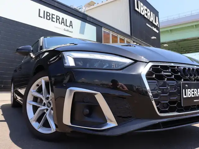 アウディ Ａ５ SB 40TDIクワトロ Sライン 宮城県 2021(令3)年 5.5万km ミトスブラックメタリック パノラマサンルーフ/マトリクスLEDヘッドライト/アダプティブクルーズコントロール/純正メモリナビ/バーチャルコクピット/サラウンドビューカメラ/アンビエントライト/ハーフレザーシート/シートヒーター（フロント/リヤ）/パワーシート（フロント/リヤ）/パーキングアシスト/電動リアゲート/ETC/純正前後型ドライブレコーダー