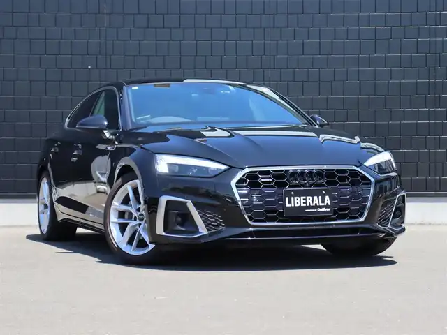 アウディ Ａ５ SB 40TDIクワトロ Sライン 宮城県 2021(令3)年 5.5万km ミトスブラックメタリック パノラマサンルーフ/マトリクスLEDヘッドライト/アダプティブクルーズコントロール/純正メモリナビ/バーチャルコクピット/サラウンドビューカメラ/アンビエントライト/ハーフレザーシート/シートヒーター（フロント/リヤ）/パワーシート（フロント/リヤ）/パーキングアシスト/電動リアゲート/ETC/純正前後型ドライブレコーダー