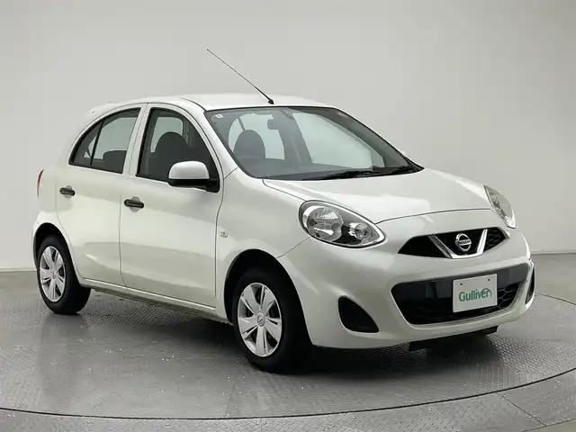 日産 マーチ 12S 兵庫県 2016(平28)年 2万km ブリリアントホワイトパール 純正SDナビ(CD/フルセグ/SD/Bluetooth)/・MM115D-W/バックカメラ/リモコンキー/スペアキー/ヘッドライトレベライザー/ETC/純正フロアマット/横滑り防止装置