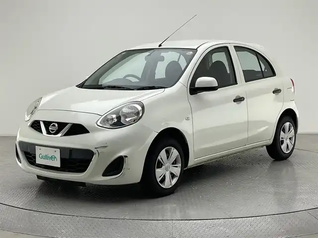日産 マーチ 12S 兵庫県 2016(平28)年 2万km ブリリアントホワイトパール 純正SDナビ(CD/フルセグ/SD/Bluetooth)/・MM115D-W/バックカメラ/リモコンキー/スペアキー/ヘッドライトレベライザー/ETC/純正フロアマット/横滑り防止装置