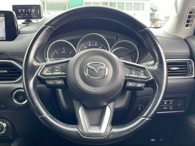 マツダ ＣＸ－５ XD Lパッケージ 新潟県 2018(平30)年 5.4万km マシーングレープレミアムM 4WD/ワンオーナー/純正SDナビ・フルセグTV/BOSEサウンドシステム/CD・DVD・USB・Bluetooth/360°ビューモニター/黒革シート/前席パワーシート/前後席シートヒーター/ステアリングヒーター/パワーバックドア/衝突軽減ブレーキ/追従クルーズコントロール/レーンキープアシスト/ブラインドスポットモニタリング/前後パーキングセンサー/純正ビルトインETC/純正エンジンスターター/アダプティブLEDヘッドライト/LEDフォグランプ/レスOP純正17インチアルミ/スマートキー/プッシュスタート