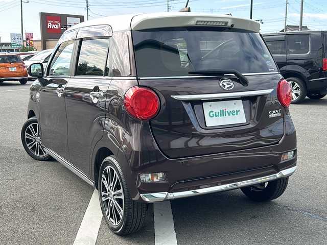 ダイハツ キャスト スタイル G リミテッド SAⅢ 岐阜県 2019(平31)年 6万km プラムブラウンクリスタルマイカ 登録時走行距離59548km/社外ＳＤナビ/フルセグＴＶ/全方位カメラ/ツートンカラー/スマートアシストIII/コーナーセンサー/ＬＥＤヘッドライト/ドライブレコーダー/純正アルミホイール/純正フロアマット/シートヒーター/プッシュスタート/スマートキー/ＥＴＣ/Blue tooth/ABS/横滑り防止装置/盗難防止装置/オートライト/オートマチックハイビーム/エアバッグW/衝突被害軽減システム