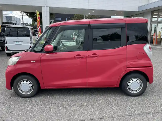 日産 デイズ ルークス S 新潟県 2014(平26)年 3.5万km アゼリアピンク メモリナビ/社外ホイールスタッドレスタイヤ装着/純正ホイール夏タイヤ車載/アイドリングストップ/ドアバイザー/ETC/Bluetooth/純正フロアマット/電動格納ドアミラー/スペアキー1個