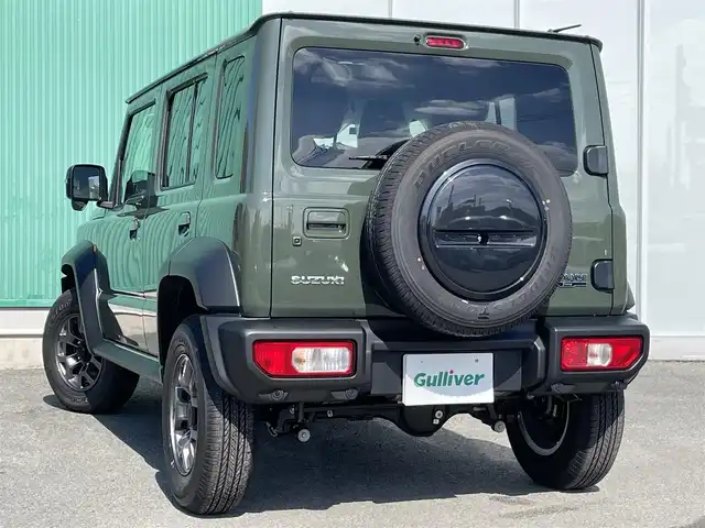 スズキ ジムニー ノマド FC 福岡県 2025(令7)年 0.1千km 緑 登録済未使用車/4WD/レーダークルーズコントロール/LEDヘッドライト/オートライト/DN席シートヒーター/純正15インチAW/アイドリングストップ/横滑り防止装置/コーナーセンサー/レーンキープアシスト/盗難防止装置/衝突被害軽減ブレーキ/スマートキー