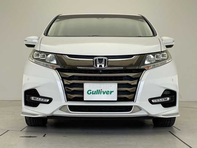 ホンダ オデッセイ ハイブリッド アブソルート・EXホンダセンジング 愛知県 2019(平31)年 9.1万km プラチナホワイトパール ホンダセンシング/純正10型ナビ/フリップダウンモニター/全方位カメラ/レーダークルーズコントロール/シートヒーター/バックカメラ/パワーシート/コーナーセンサー/純正アルミホイール/ETC2.0/ブラインドスポットモニター/LEDヘッドライト/レーンキープアシスト/ドライブレコーダー/ステアリングスイッチ/スマートキー/プッシュスタート/プレミアムシート