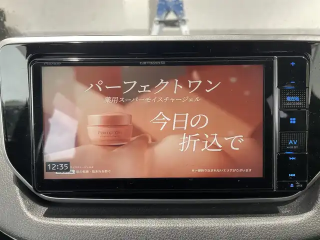 ダイハツ ムーヴ カスタム X VS SAⅢ 富山県 2022(令4)年 6.6万km ブラックマイカメタリック/ファイアークォーツレッドメタリック 2トーン ワンオーナー／パノラミックビューモニター／ナビ／フルセグＴＶ／Ｂｌｕｅｔｏｏｔｈ／ＤＶＤ再生／シートヒーター／スマートキー／プッシュスタート／衝突軽減ブレーキ／オートマチックハイビーム