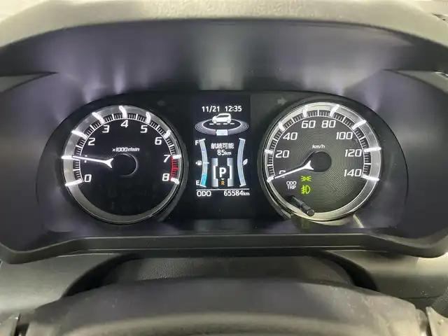 ダイハツ ムーヴ カスタム X VS SAⅢ 富山県 2022(令4)年 6.6万km ブラックマイカメタリック/ファイアークォーツレッドメタリック 2トーン ワンオーナー／パノラミックビューモニター／ナビ／フルセグＴＶ／Ｂｌｕｅｔｏｏｔｈ／ＤＶＤ再生／シートヒーター／スマートキー／プッシュスタート／衝突軽減ブレーキ／オートマチックハイビーム