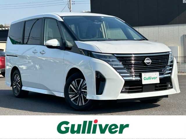 日産 セレナ e－パワー ハイウェイスター V 千葉県 2023(令5)年 1.9万km プリズムホワイト ワンオーナー/メーカー９インチナビ（MM223D-Le)/・フルセグTV /・Bluetooth HDMI/・ AppleCarPlay/アランドビューモニター/バックモニター/両側パワースライドドア/プロパイロット/・衝突軽減ブレーキ/・レーンキープアシスト/デジタルインナーミラー /LEDライト/オートライト/インテリジェントクルーズコントロール/プロパイロット/オートリトラクタブルウインカードアミラー/寒冷地仕様/・運転席 助手席 セカンドシートシートヒーター/純正16インチアルミホイール/新車メーカー保証書/取扱説明書