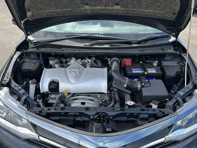 トヨタ カローラ フィールダー 1．5G ダブルバイビー 山口県 2018(平30)年 1.3万km ブラッキッシュアゲハガラスフレーク 純正7型ナビ/バックカメラ/ハーフレザーシート/トヨタセーフティーセンス/アイドリングストップ/横滑り防止装置/カーテンエアバック/W＋サイドエアバック/コーナーセンサー