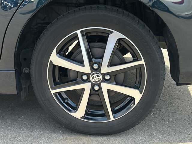 トヨタ カローラ フィールダー 1．5G ダブルバイビー 山口県 2018(平30)年 1.3万km ブラッキッシュアゲハガラスフレーク 純正7型ナビ/バックカメラ/ハーフレザーシート/トヨタセーフティーセンス/アイドリングストップ/横滑り防止装置/カーテンエアバック/W＋サイドエアバック/コーナーセンサー