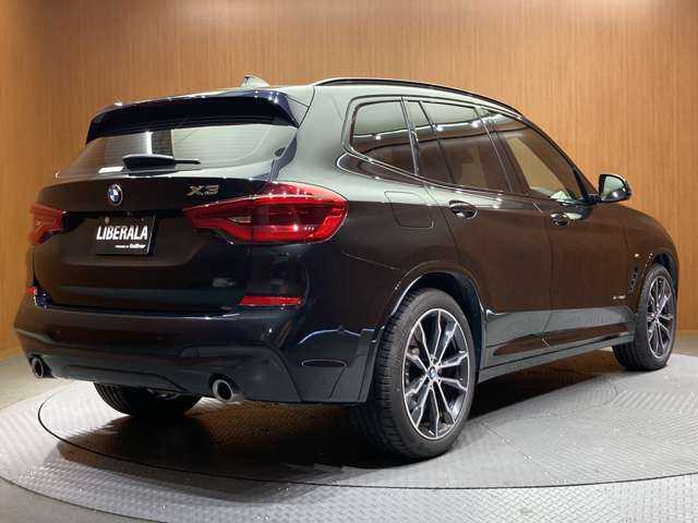 ＢＭＷ Ｘ３ xDrive20d Mスポーツ 千葉県 2018(平30)年 3.9万km サファイアブラックP ハイラインＰＫＧ　/ＡＣＣ　/黒革シート　/ナビ　/ＴＶ　/３６０°前後シートＨ　/ベンチレーション　/電動リアゲート　/パーキングアシストプラス　/ドライビングアシストプラス　/衝突軽減Ｂ　/ＢＳＭ　/ＬＫＡ　/ドラレコ