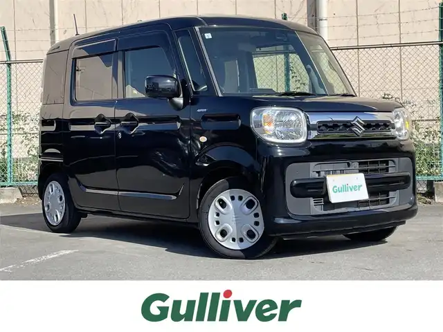 スズキ スペーシア HYBRID X 東京都 2019(令1)年 8万km ブルーイッシュブラックパール3 ユーザー買取車両/パナソニックナビ（CN-RZ846）/HUD/プリクラッシュセーフティー/360°カメラ/コーナーセンサー/両側パワスラ/プッシュスタート/ETC/ISTOP/レーンキープA/横滑り防止装置