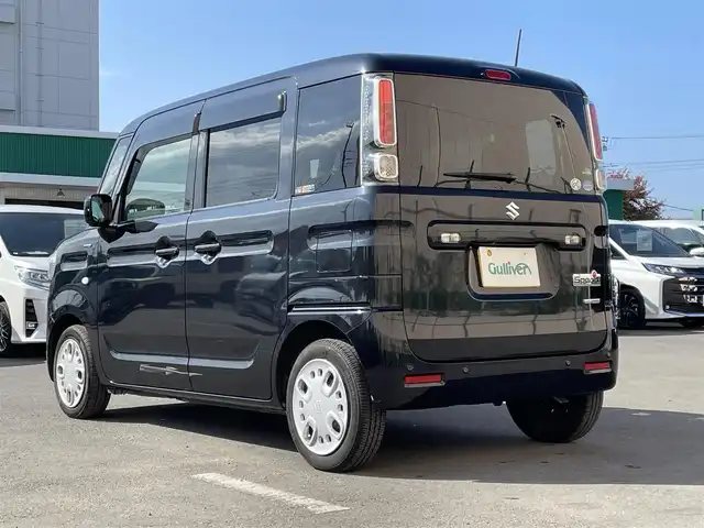 スズキ スペーシア HYBRID X 東京都 2019(令1)年 8万km ブルーイッシュブラックパール3 ユーザー買取車両/パナソニックナビ（CN-RZ846）/HUD/プリクラッシュセーフティー/360°カメラ/コーナーセンサー/両側パワスラ/プッシュスタート/ETC/ISTOP/レーンキープA/横滑り防止装置