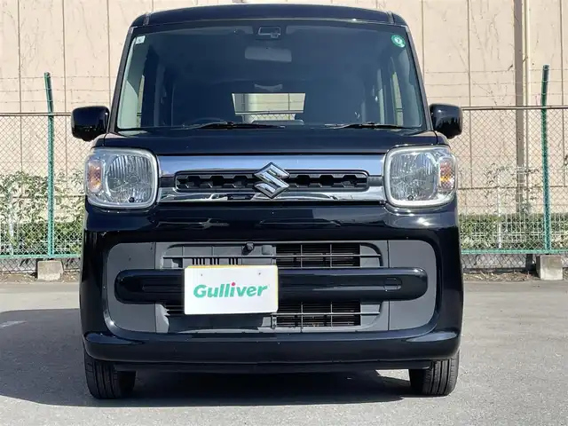 スズキ スペーシア HYBRID X 東京都 2019(令1)年 8万km ブルーイッシュブラックパール3 ユーザー買取車両/パナソニックナビ（CN-RZ846）/HUD/プリクラッシュセーフティー/360°カメラ/コーナーセンサー/両側パワスラ/プッシュスタート/ETC/ISTOP/レーンキープA/横滑り防止装置