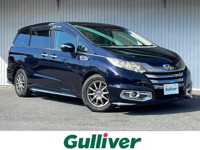 ホンダ オデッセイ アブソルートXホンダセンシングアドバンP 長野県 2016(平28)年 6万km プレミアムヴィーナスブラックP ホンダセンシング/純正メーカーインターナビ/後席フリップダウンモニター/全周囲カメラ/ドライブレコーダー/ETC/両側パワースライドドア/ハーフレザーシート/パワーシート/社外16インチアルミ/レーンキープアシスト/スマートパーキングアシスト/取説