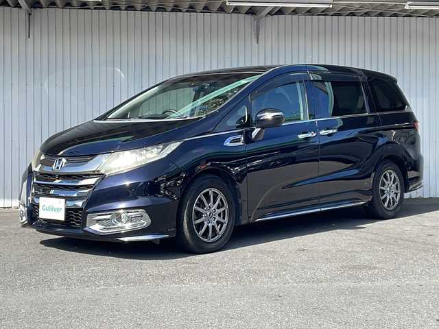 ホンダ オデッセイ アブソルートXホンダセンシングアドバンP 長野県 2016(平28)年 6万km プレミアムヴィーナスブラックP ホンダセンシング/純正メーカーインターナビ/後席フリップダウンモニター/全周囲カメラ/ドライブレコーダー/ETC/両側パワースライドドア/ハーフレザーシート/パワーシート/社外16インチアルミ/レーンキープアシスト/スマートパーキングアシスト/取説