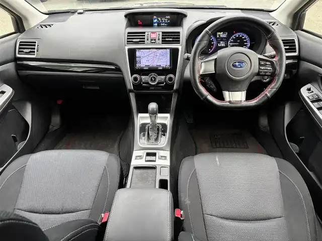 スバル レヴォーグ 1．6GT－S アイサイト 福岡県 2015(平27)年 5.9万km ギャラクシーブルーシリカ 4WD/アイサイト/社外ナビ（BT/フルセグ/DISC/AM/FM）/Bカメラ/レーダークルーズコントロール/LEDヘッドライト/オートライト/D席パワーシート/純正18インチAW/パドルシフト/アイドリングストップ/MTモードAT/横滑り防止装置/レーンキープアシスト/盗難防止装置/衝突被害軽減システム/ダウンヒルアシストコントロール/スマートキー/ETC