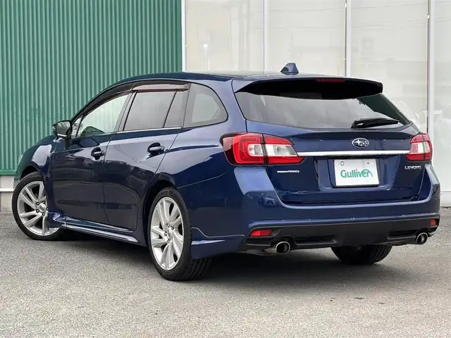 スバル レヴォーグ 1．6GT－S アイサイト 福岡県 2015(平27)年 5.9万km ギャラクシーブルーシリカ 4WD/アイサイト/社外ナビ（BT/フルセグ/DISC/AM/FM）/Bカメラ/レーダークルーズコントロール/LEDヘッドライト/オートライト/D席パワーシート/純正18インチAW/パドルシフト/アイドリングストップ/MTモードAT/横滑り防止装置/レーンキープアシスト/盗難防止装置/衝突被害軽減システム/ダウンヒルアシストコントロール/スマートキー/ETC