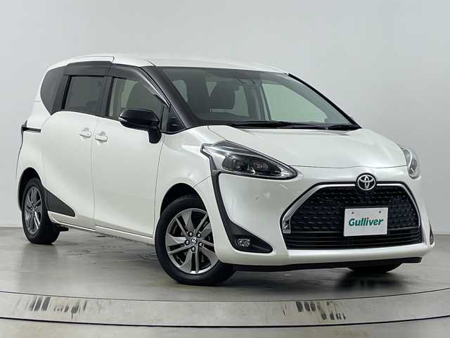 トヨタ シエンタ ファンベースG 埼玉県 2021(令3)年 2.5万km ホワイトパールクリスタルシャイン 純正ナビ/　(Bluetooth/AUX/FM/AM)/フルセグテレビ/バックカメラ/ビルトインETC2.0/前後ドライブレコーダー/両側パワースライドドア/衝突被害軽減ブレーキ/車線逸脱警報/クリアランスソナー/運転席・助手席シートヒーター/ステアリングヒーター/プッシュスタート/オートLEDライト/純正15インチアルミホイール