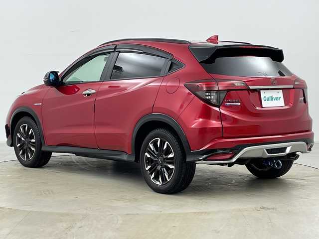 ホンダ ヴェゼル ハイブリッド モデューロ X ホンダセンシング 道央・札幌 2020(令2)年 3.4万km プレミアムクリスタルレッドM ・4WD/・社外ナビ/・BT&CD&DVD&SD&HDMI&フルセグTV/・バックカメラ/・ホンダセンシング/・レーダークルーズコントロール/・パドルシフト/・ハーフレザーシート/・前席シートヒーター/・ドアミラーヒーター/・ETC/・社外ミラー型ドラレコ/・純正ドラレコ前後/・LEDヘッドライト/・オートライト/・スマートキー/・プッシュスタート/・バグガード