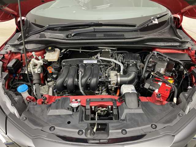 ホンダ ヴェゼル ハイブリッド モデューロ X ホンダセンシング 道央・札幌 2020(令2)年 3.4万km プレミアムクリスタルレッドM ・4WD/・社外ナビ/・BT&CD&DVD&SD&HDMI&フルセグTV/・バックカメラ/・ホンダセンシング/・レーダークルーズコントロール/・パドルシフト/・ハーフレザーシート/・前席シートヒーター/・ドアミラーヒーター/・ETC/・社外ミラー型ドラレコ/・純正ドラレコ前後/・LEDヘッドライト/・オートライト/・スマートキー/・プッシュスタート/・バグガード